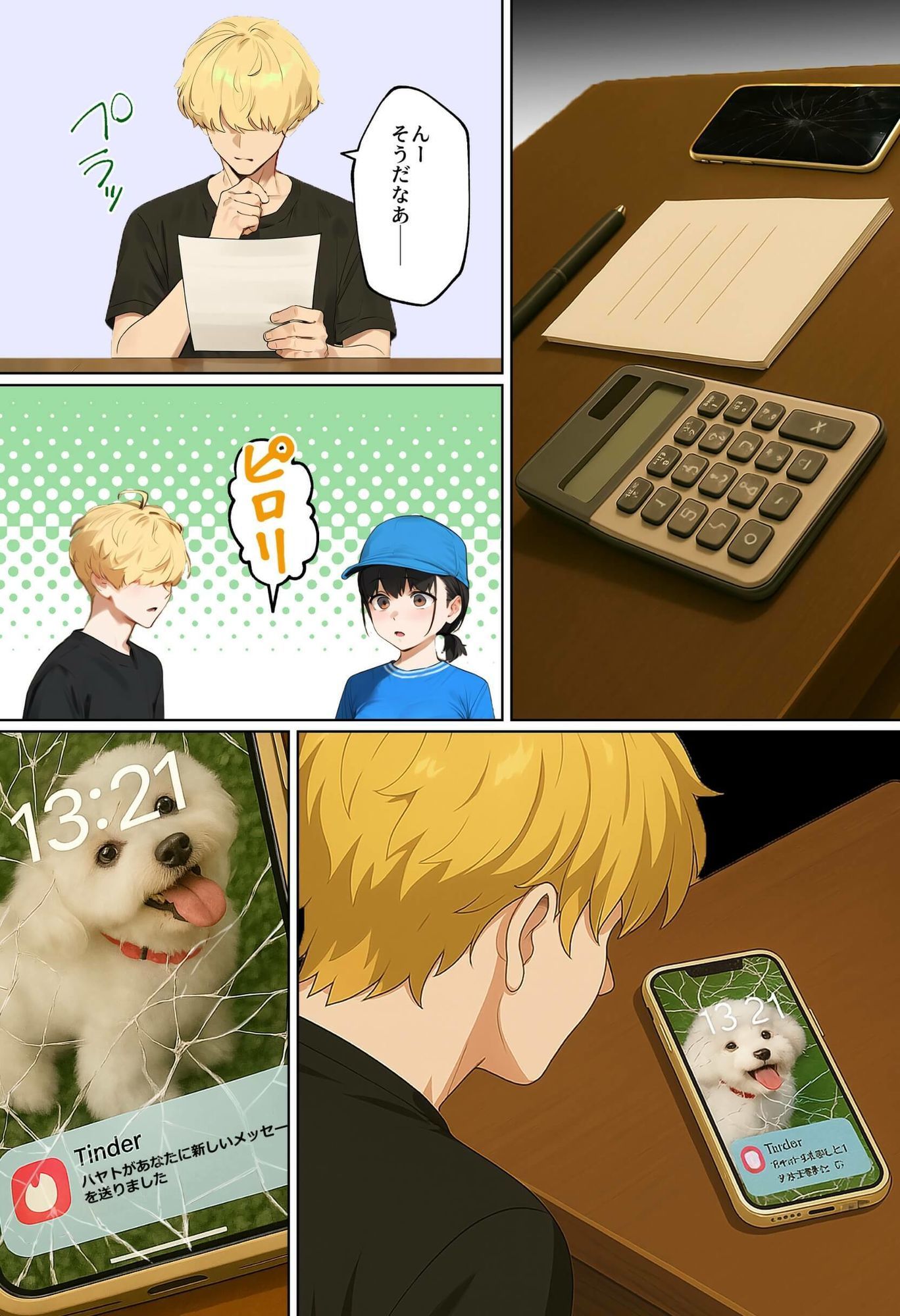 【実話】引っ越し見積もり中、新人ちゃん（22）のバキバキスマホにマチアプ通知！ヤリモク男子から「俺が」守らなきゃwww